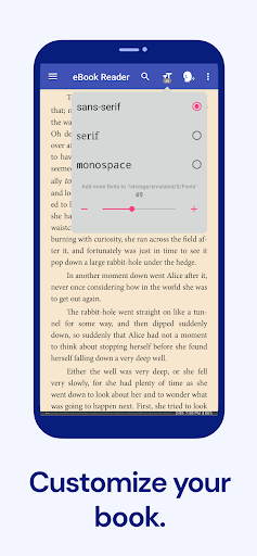 Screenshot Ebook Reader: PDF, EPUB, Manga