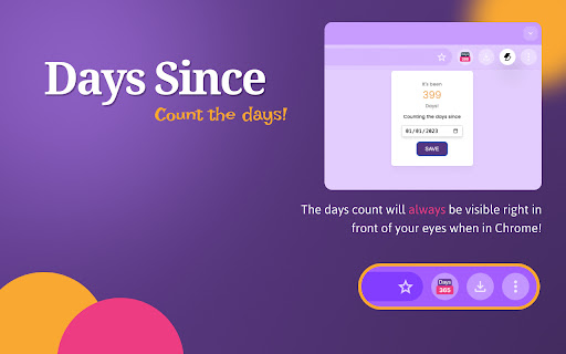 Days Since - Days Count