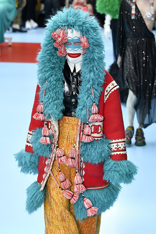 'Human' heads, dragons & sheep horns: The Gucci runway show that ...