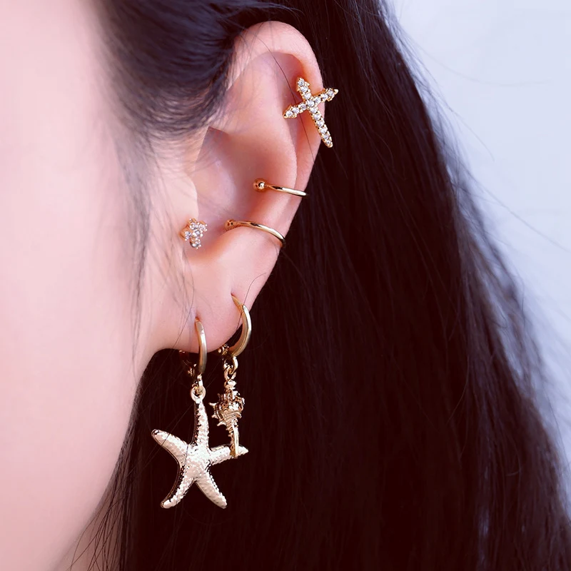 Light Luxury Ocean Series oorclips, handgemaakte parel oorbellen in Europese en Amerikaanse stijl. Een vleugje luxe voor elke outfit.