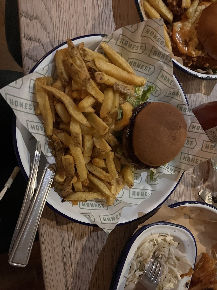 Gluten-Free at Honest Burgers