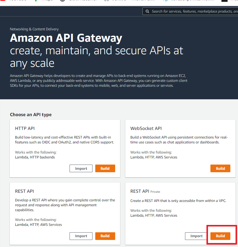 How to create, publish and maintain high scalable APIs using AWS API Gateway?