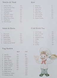 Prabal Food Corner menu 1