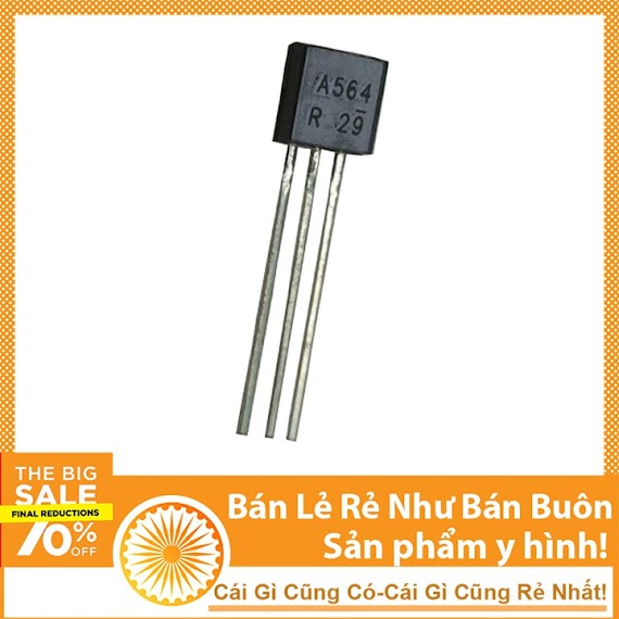 Transistor A564 To - 92 25V 0.1A Pnp