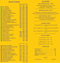 Curry Gari menu 2