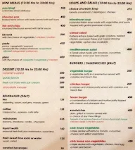 Coffee Shop - Fariyas Holiday Resort menu 1