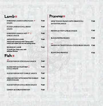 Berco's menu 