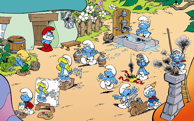 The Smurfs Tab