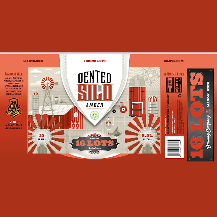 Logo of Dented Silo Amber Ale