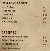 Latte Alwarpet menu 2