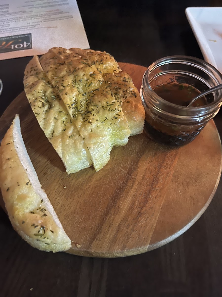 Homemade GF Rosemary Focaccia melts in your mouth