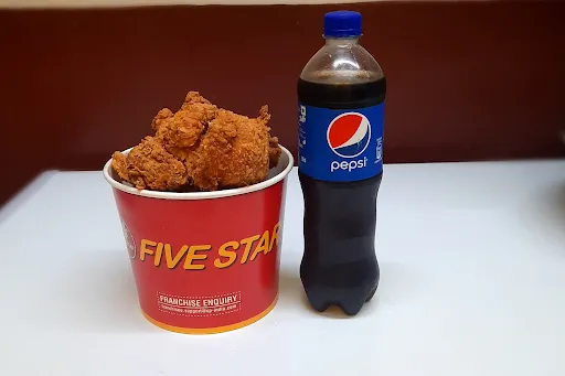 4Pc Fried Chicken + Pepsi[250 Ml]