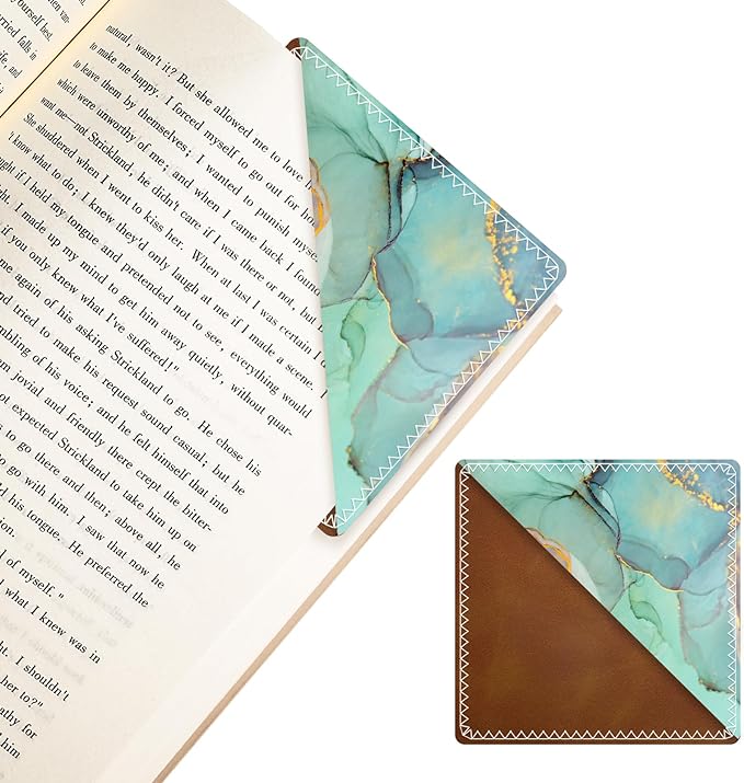 leather bookmark