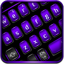 应用程序下载 Cool Black Purple Keyboard 安装 最新 APK 下载程序