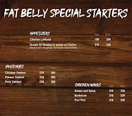 Fat Belly menu 2