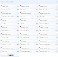 Darbar Kitchen menu 1
