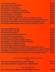 Jain & Veg Cuisines menu 8