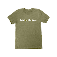 MatterHackers Printed Heather T-Shirts Olive Heather Medium