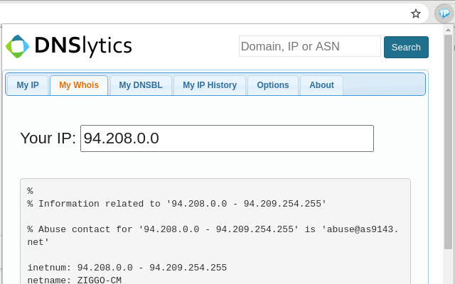 My Ip Address