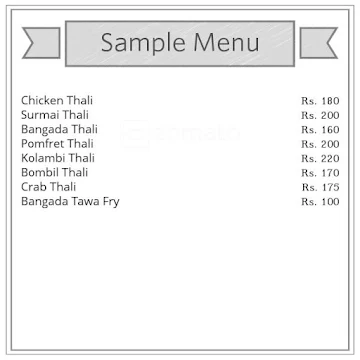 Masa menu 