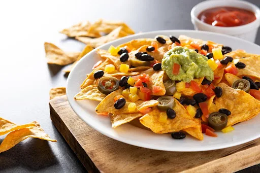 Baked Chicken Nachos