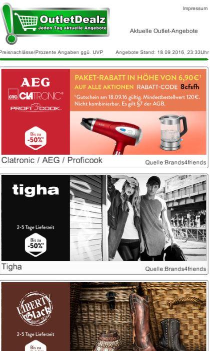 Outletdealz - Outlet Angebote Screen 3