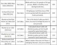 IGP Cakes menu 5