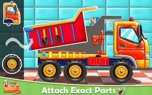 Screenshot Kids Truck: Build Station Game