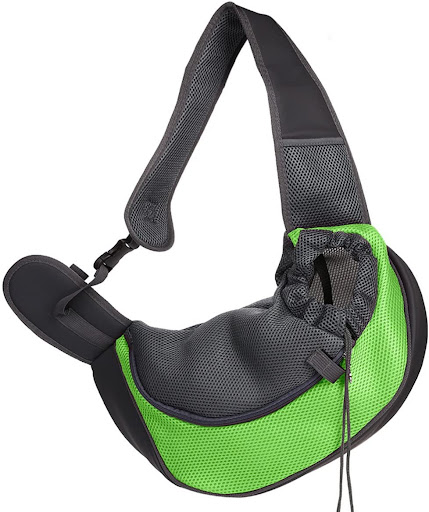 Title 5, Portable Breathable Puppy Messenger Bag, Ultra-...
