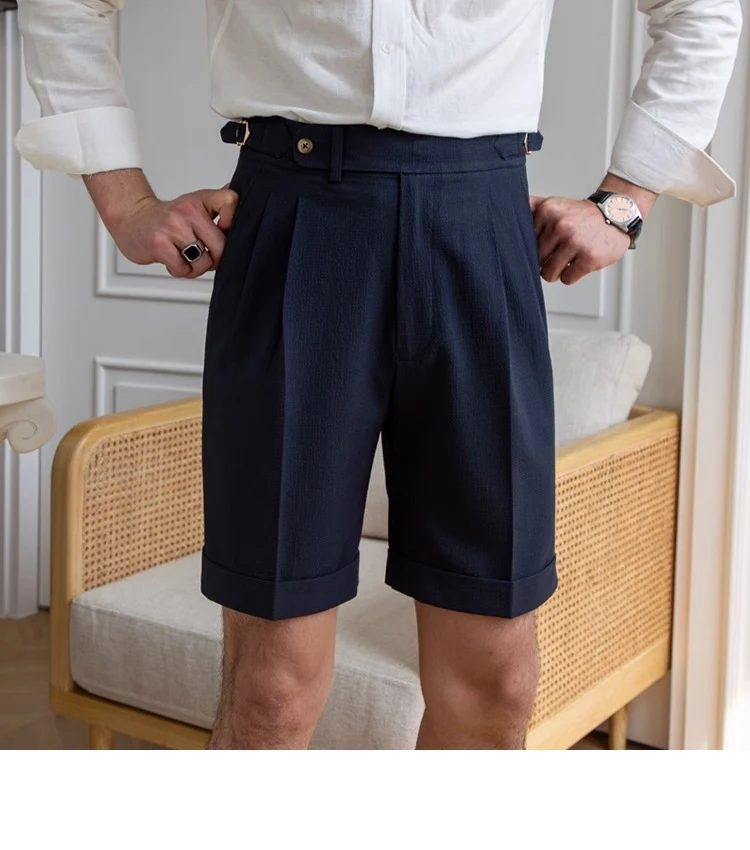 Title 40, British Casual Korean Style Seersucker Pants. L...