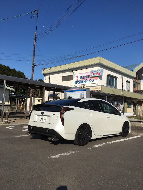 プリウスのドライブ・下北半島・野辺地駅に関するカスタム事例の投稿画像2枚目