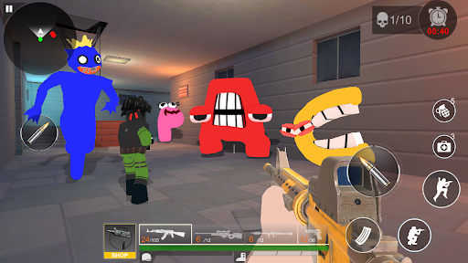 Screenshot Alphabet Critical Gun Strike