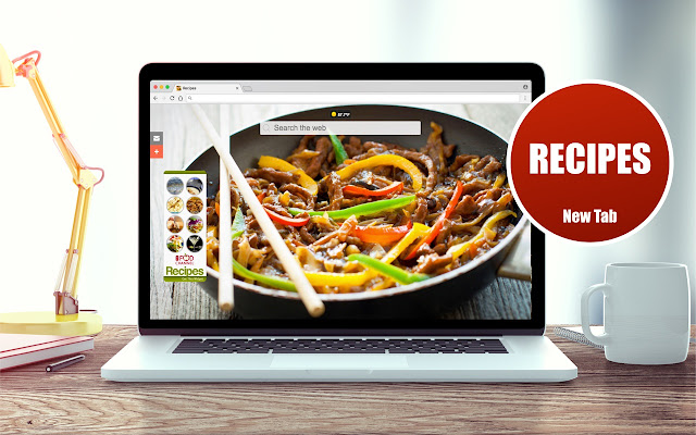 *NEW* Recipes New Tab Theme (Updates Daily)