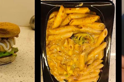 Veg Penne Makhani Pasta [500 Ml]