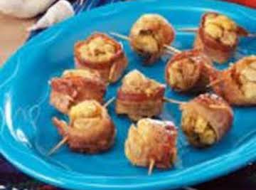 Bacon Wrapped Stuffing Balls