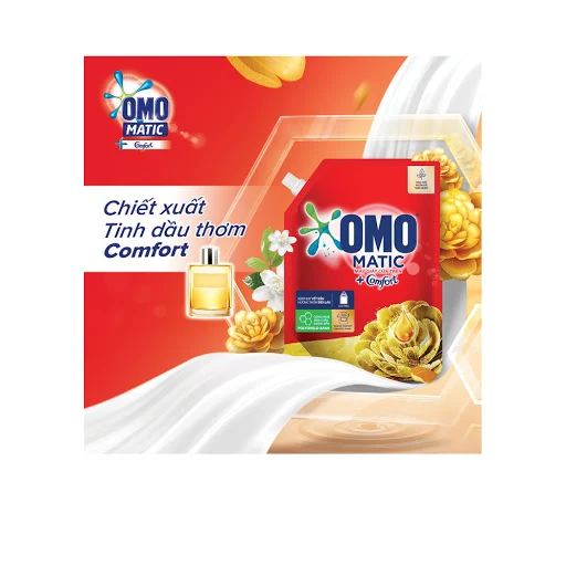 Nước giặt OMO comfort tinh dầu thơm 3.6 kg