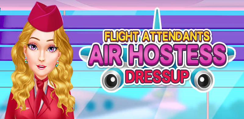 Flight Attendants Air Hostess Dress Up Game