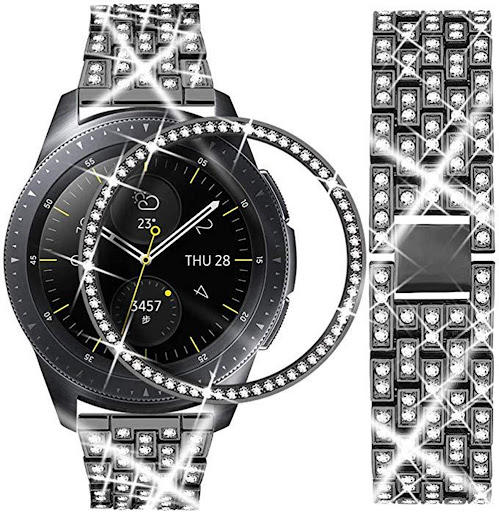 Title 6, Diamond Strap for Samsung Watch Enhance your st...