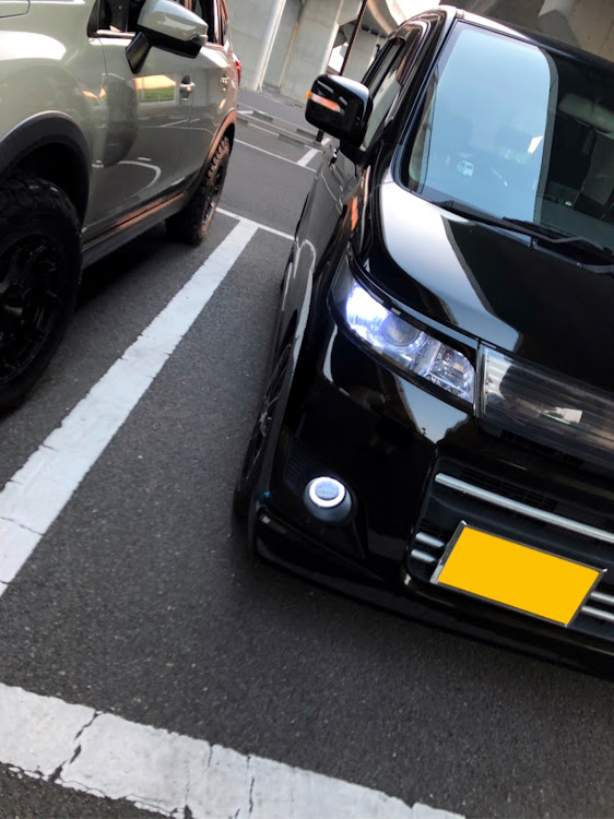 ワゴンRスティングレーのイカリング・MH23s・花火大会・三津浜花火大会に関するカスタム事例の投稿画像1枚目