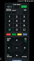 TV Remote for Sony TV Screenshot
