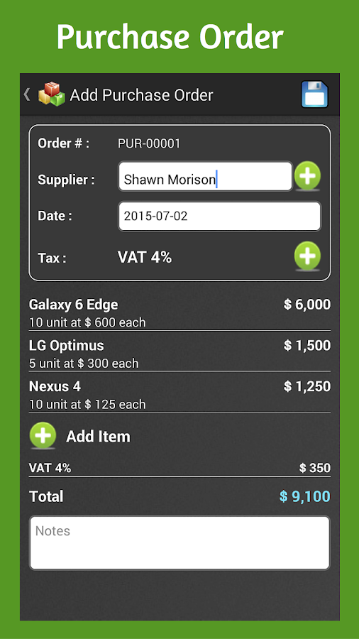 Inventory,Purchase,Sales Order - Android Apps on Google Play