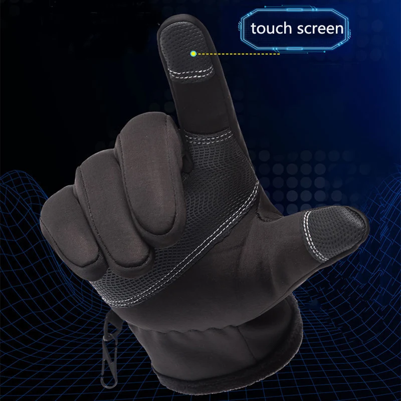 Title 3, Guantes de invierno unisex impermeables, antide...