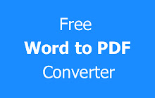 Free Word to PDF Converter small promo image