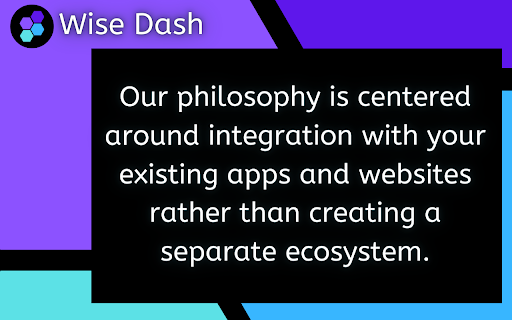 Wise Dash: Your personal new tab dashboard!