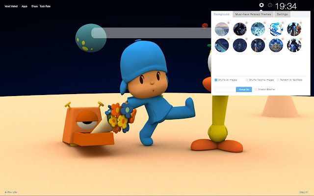 Pocoyo HD Wallpapers New Tab