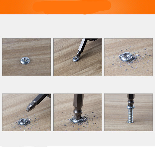 Title 5, Head Screw Extractor with Sliding Thread and Sl...