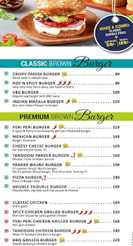 Brown Burger Co menu 5