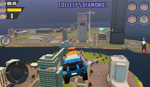 Screenshot Flying Racing Car Games