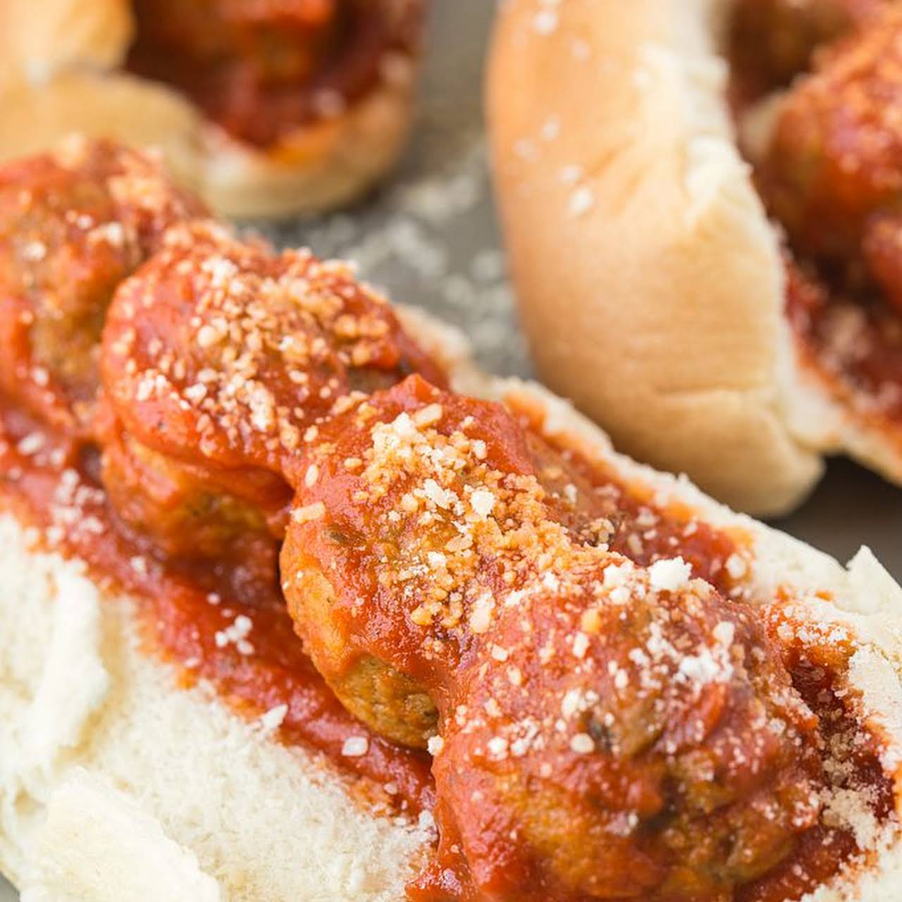 Copycat Subway Meatball Marinara Sandwich