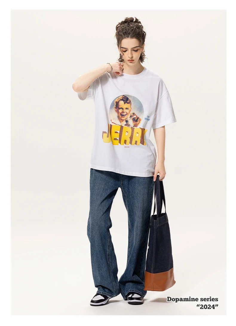 Title 6, Camiseta Solona Cool Print de peso pesado, seca...